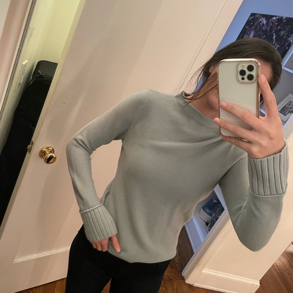 Club Monaco light blue sweater